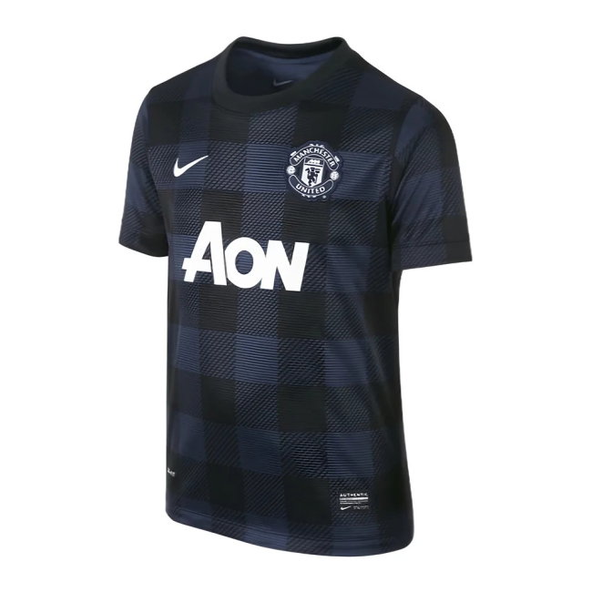 Manchester United 2013-14 Away Shirt (S) (Excellent) (Vidic 15)-SoccerKits Hub | Buy Soccer Jerseys Online